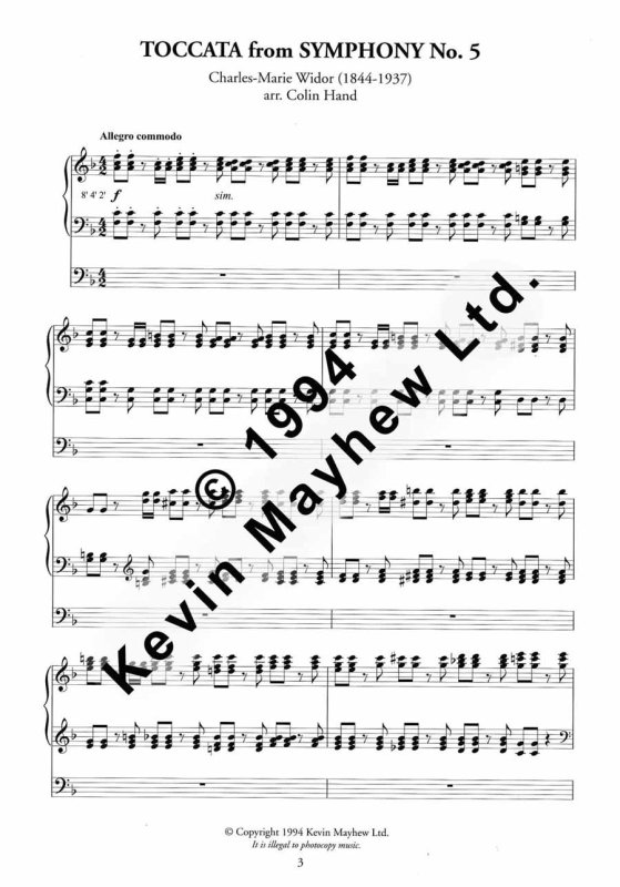 Widor Toccata